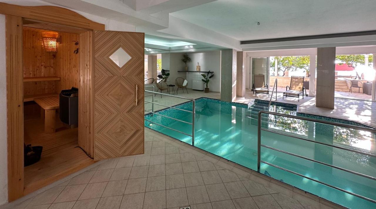 Luxury Seaside Villa With A Classic Mediterranean Olive Garden, A Fully Equipped Professional Kitchen, Pool, Sauna, Padle Boards And Canoe - Miolin Beach House Trogir Exterior foto