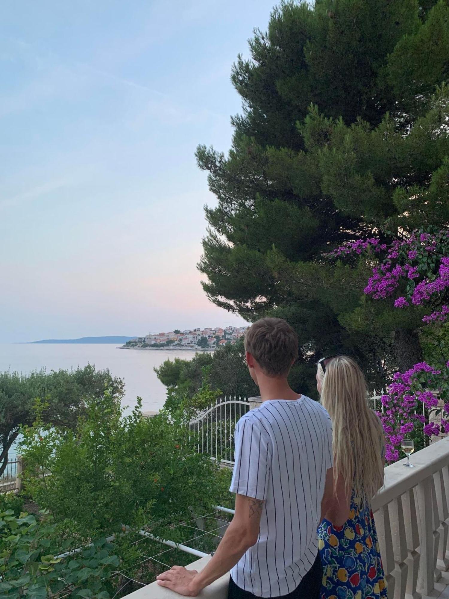 Luxury Seaside Villa With A Classic Mediterranean Olive Garden, A Fully Equipped Professional Kitchen, Pool, Sauna, Padle Boards And Canoe - Miolin Beach House Trogir Exterior foto